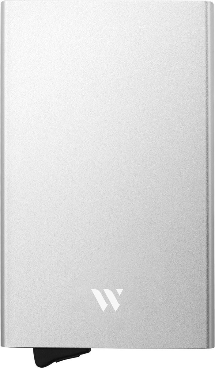 Wallix® Pasjeshouder - Aluminium - Uitschuifbaar