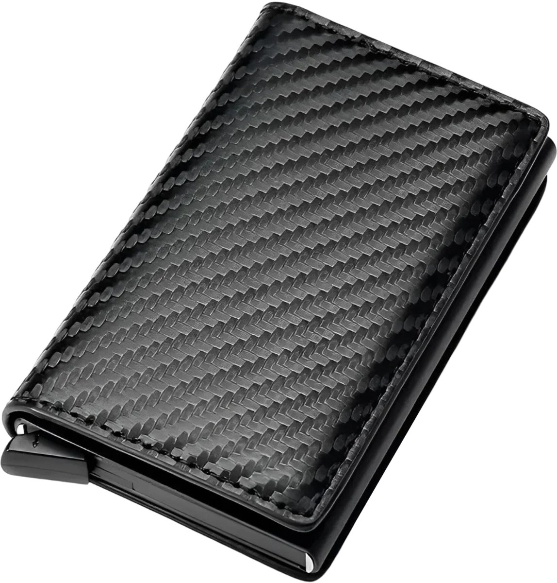 longziming -Kaartenetui met RFID en NFC Bescherming – Slank en Licht Design