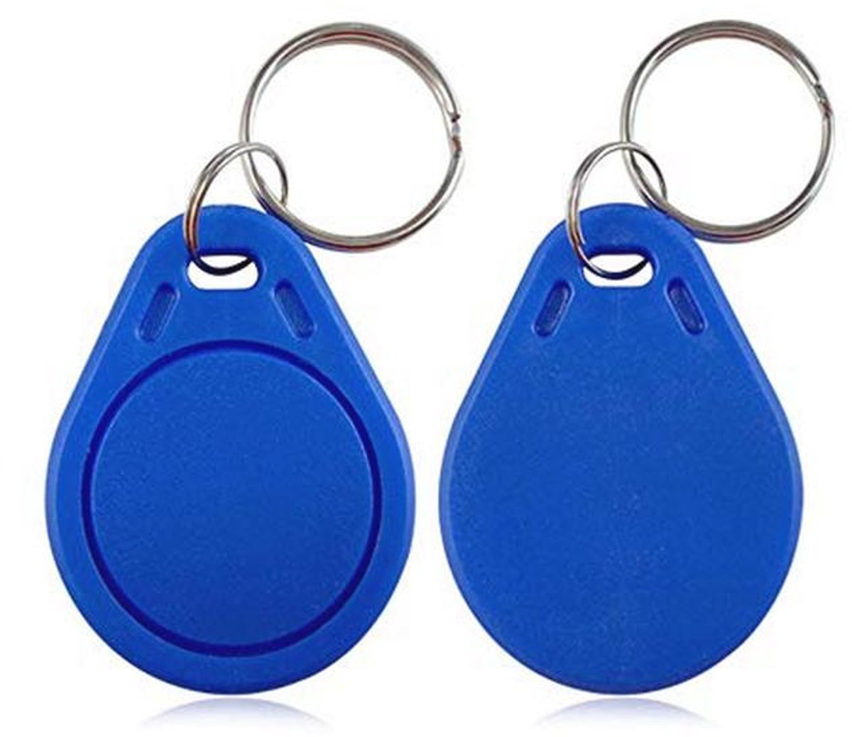 Herbeschrijfbare RFID Sleutelhangers - 10 Stuks, 13,56 MHz, UID & NFC Kaarten