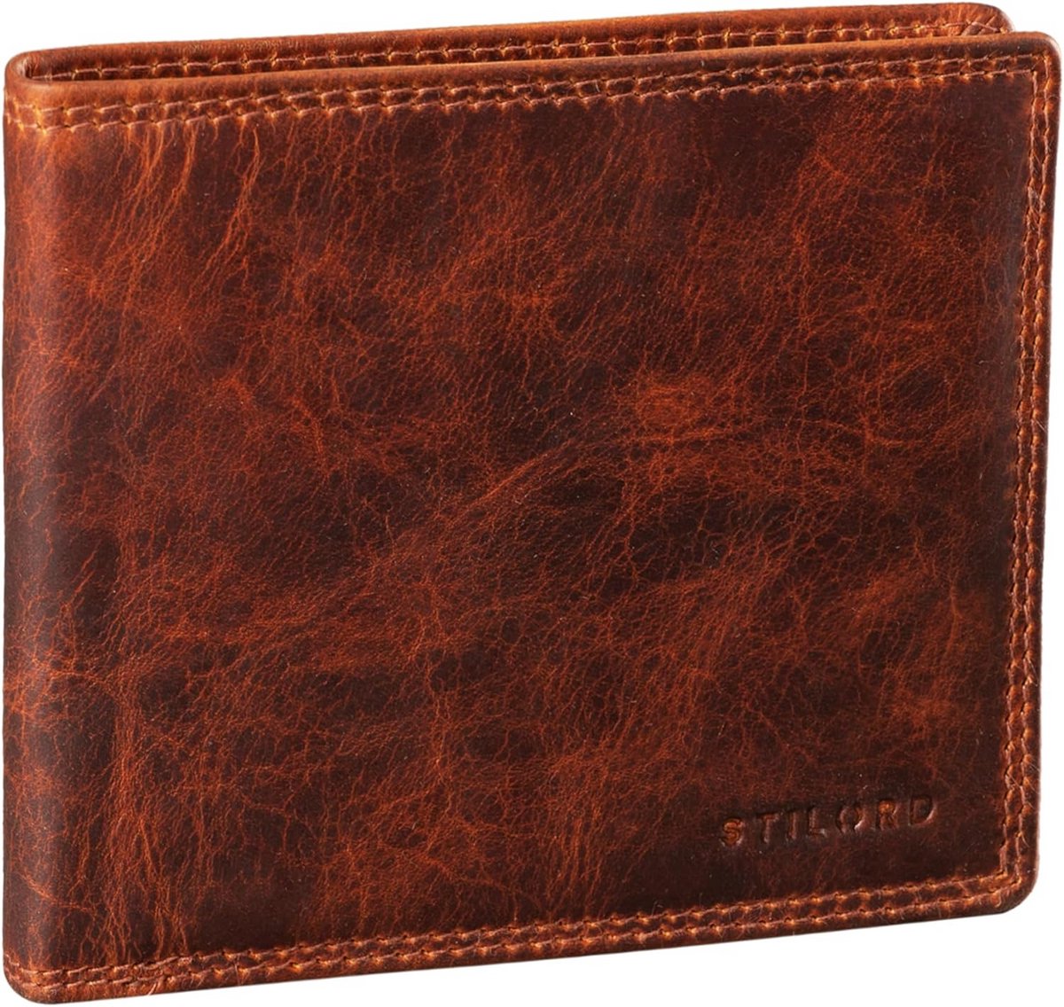 Leren Portemonnee Heren Slim met RFID en NFC Bescherming - Mini Kaarthouder