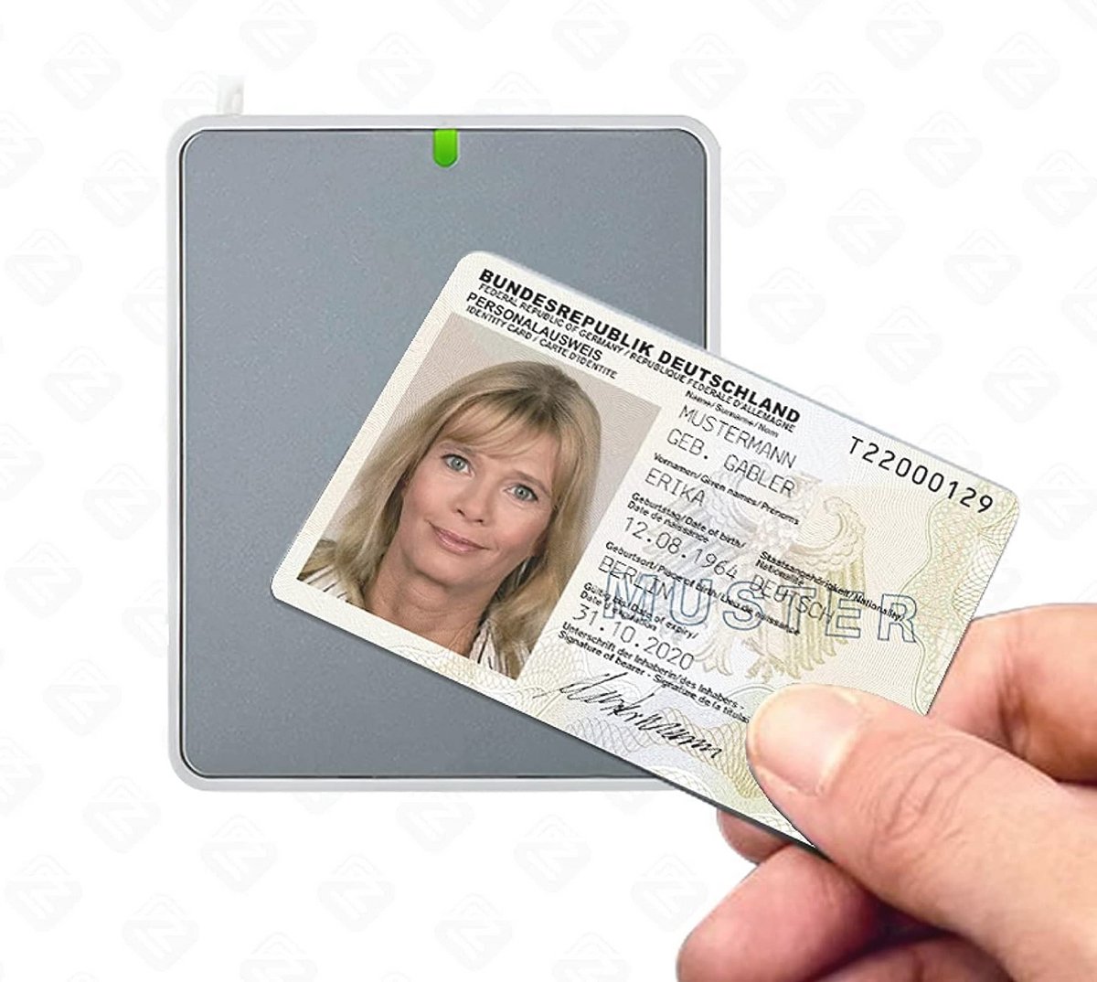 uTrust 3700F Lezer voor eID-kaarten, NFC- en RFID-kaarten