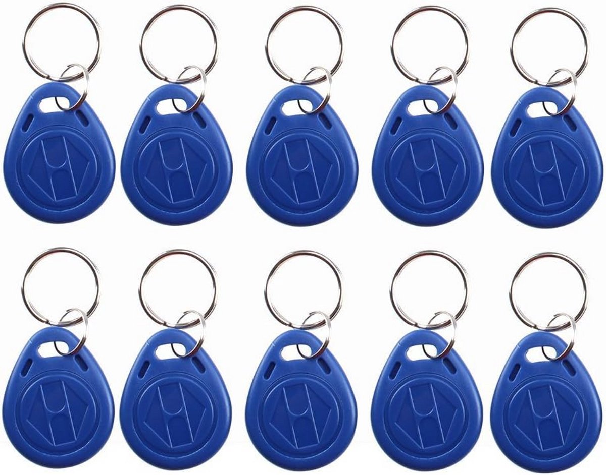 Waterdichte RFID Sleutelhanger - Beschrijfbare NFC Labels voor Toegangscontrole