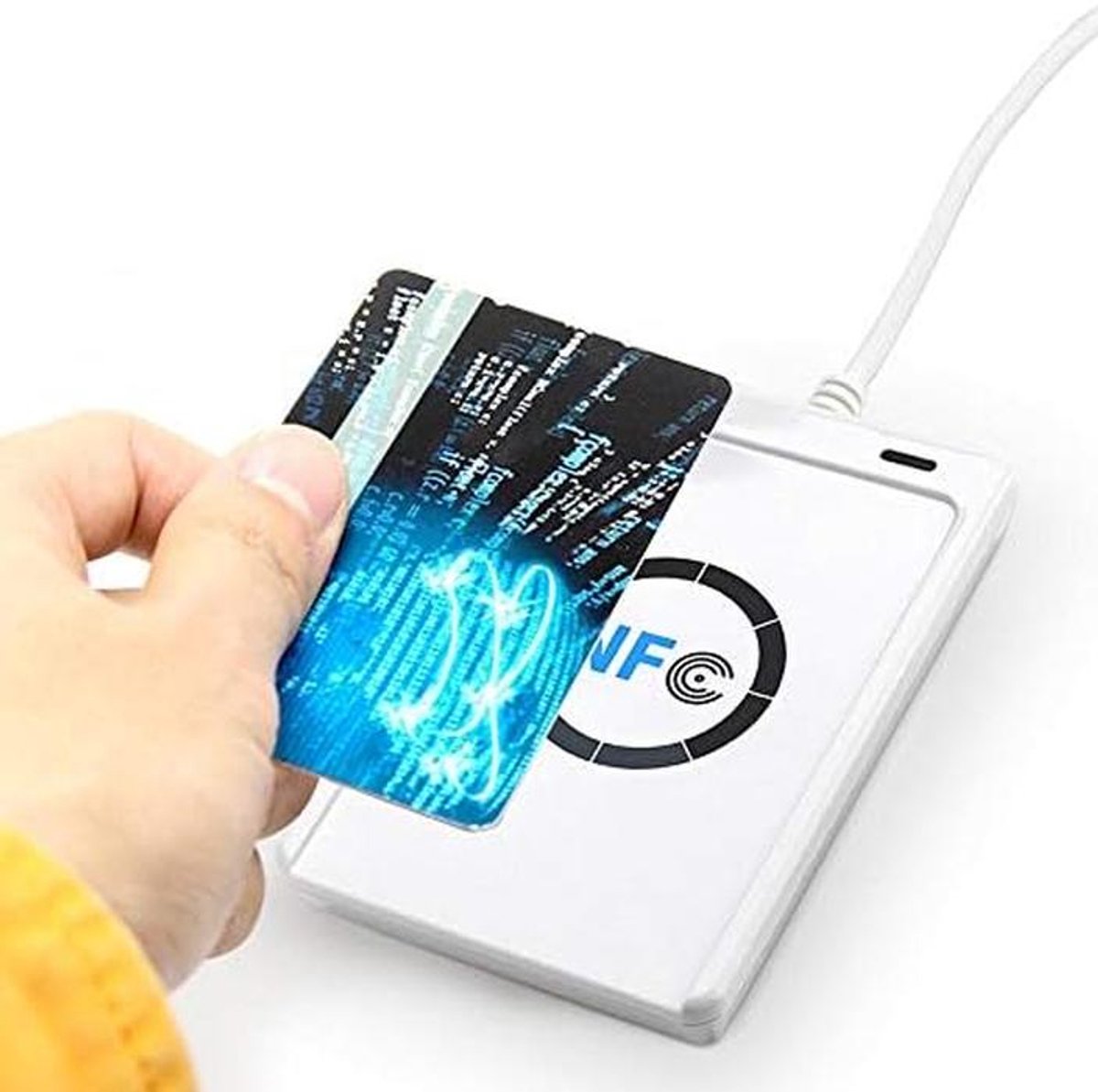 Contactloze NFC RFID Lezer/Schrijver met Software - ISO 14443/NFC Ondersteuning