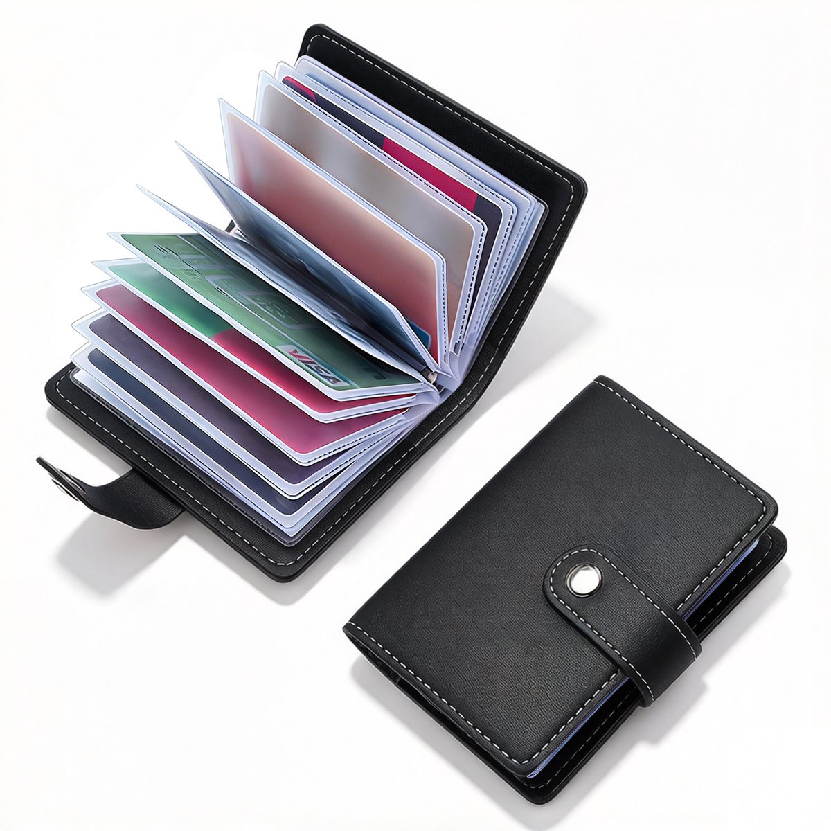 Kaarthouder - 11,5*2,5*8,5 cm - Anti-diefstal kaarthouder met 26 sleuven