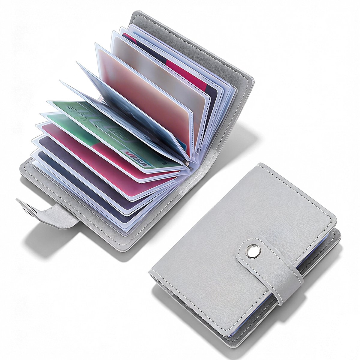 Kaarthouder - 11,5*2,5*8,5 cm - Anti-diefstal kaarthouder met 26 sleuven