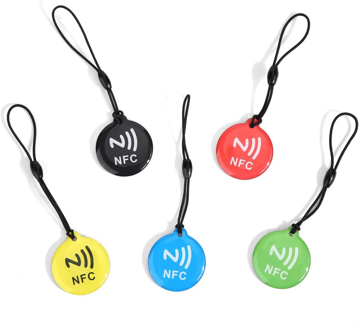 Programmeerbare NFC-Tags - Waterdichte Blanco NFC-Kaarten - Sleutelhanger