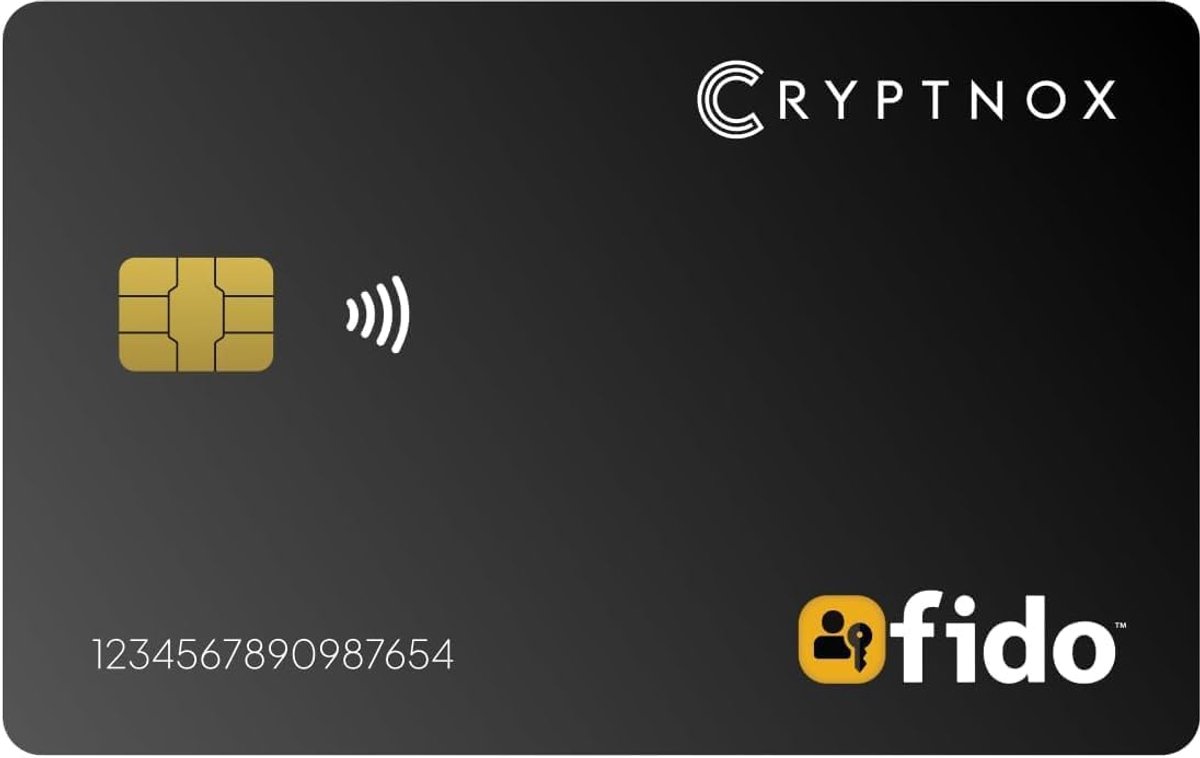 Beveiligingssleutel Kaart - NFC Authenticatie - Wachtwoordloos Inloggen