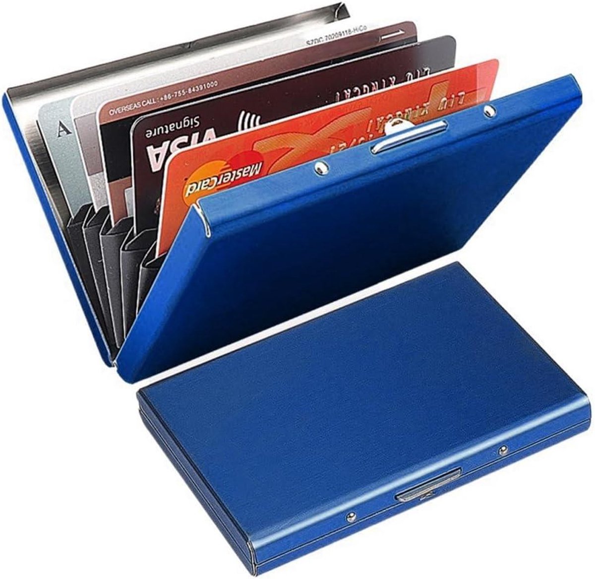 Metalen RFID-kaarthouder, creditcardhouder voor dames en heren, kaarthouder met