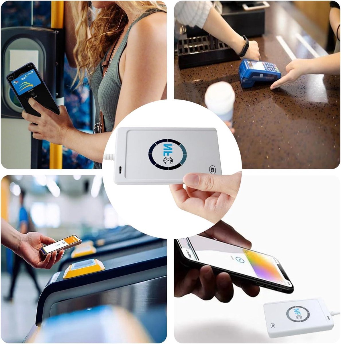 NFC RFID Lezer - Contactloze Kaartlezer - Data Toegang